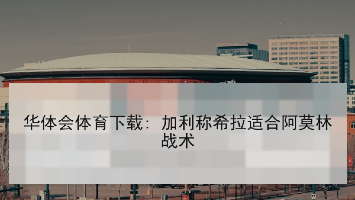 华体会体育下载: 加利称希拉适合阿莫林战术 华体会体育下载: 加利称希拉适合阿莫林战术